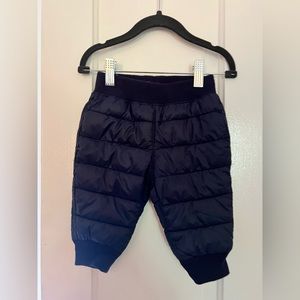 Baby Gap puffy pants for winter